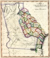 Georgia 1817 State Map 24x27