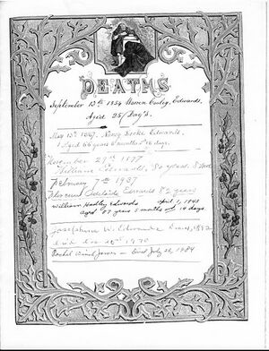 Edwards Family Bible - Deaths Page.jpg