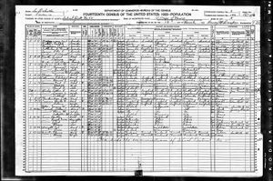 Otto Larson in household of Gerner O Ellison, "United States Census, 1920".jpg