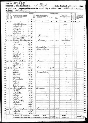 1860 Federal Census - Georgia, Pierce County, 9th District.jpg
