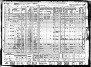 1940 Federal Census including the Birkett family.jpg
