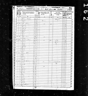 1850 Federal Census - Georgia, Ware County, 89th Subdivision - Crews, Hickox, Altman.jpg